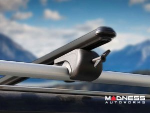 Ford Bronco Sport Roof Rack Cross Bars - for models w/ factory roof rails - Black - 2021-2024 Ford Bronco Sport Roof Rack Cross Bars - for models w/ factory roof rails - Black - 2021-2024